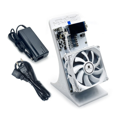 NerdMiner NerdQaxe++ 4.8TH/s BTC Solo miner (White，EU)