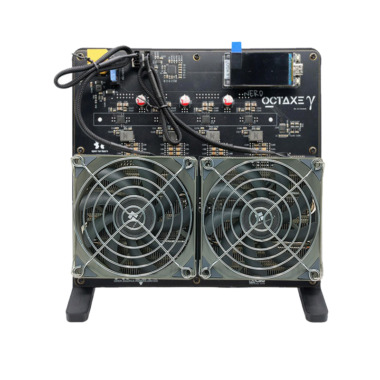 Bitaxe Nerd OCTAXE 9.6TH/s SOLO miner (Black)