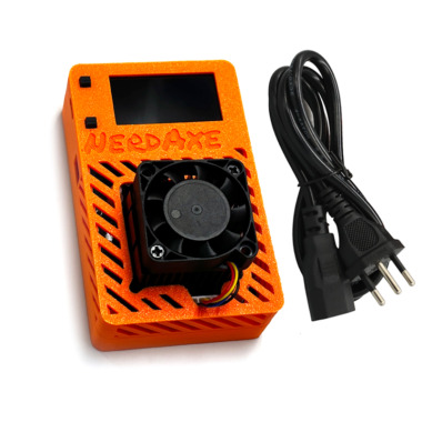 NerdAxe Bitcoin Solo Lottery Miner 500GH/s (Orange，Brazilian)