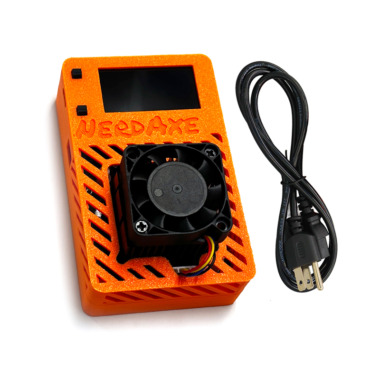 NerdAxe Bitcoin Solo Lottery Miner 500GH/s (Orange，US)